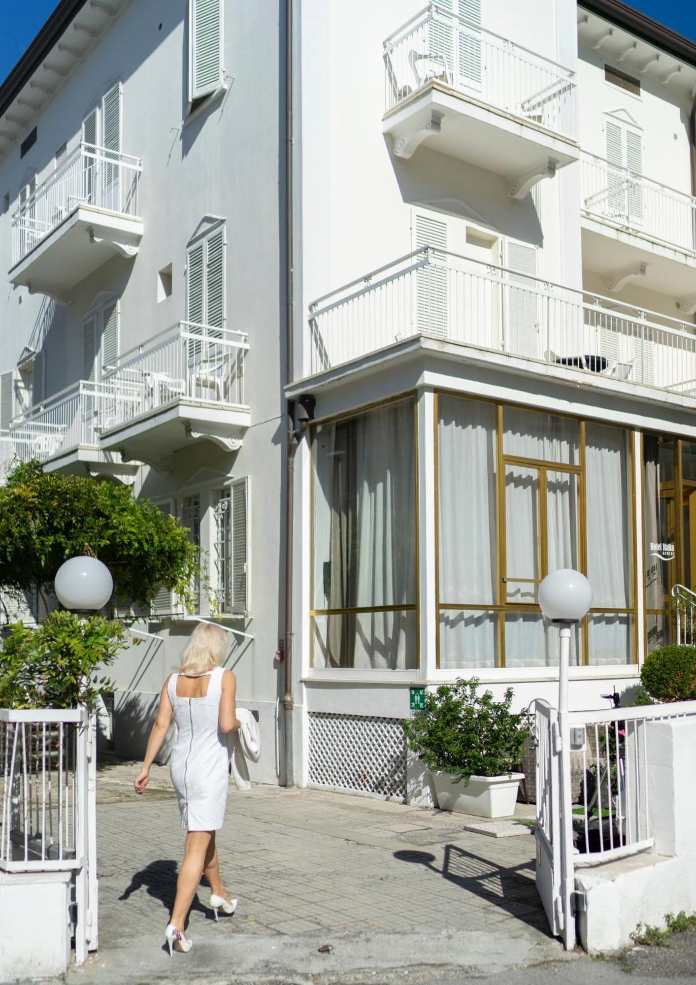 Hotel Italia Boutique Rimini Exterior foto