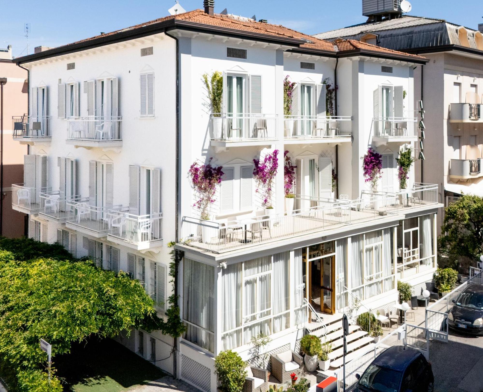 Hotel Italia Boutique Rimini Exterior foto