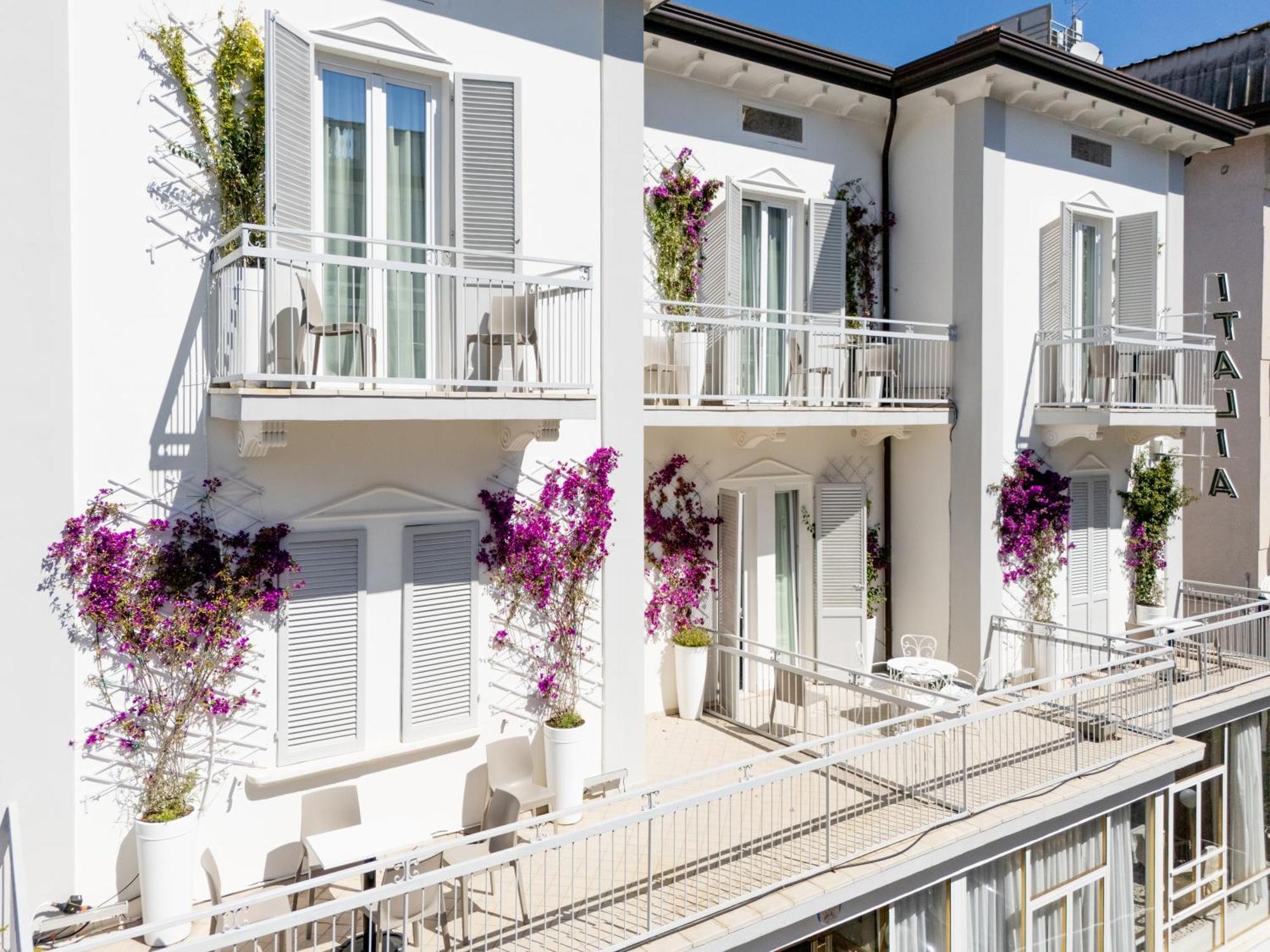 Hotel Italia Boutique Rimini Exterior foto